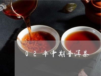 02年中期普洱茶/2023033031726