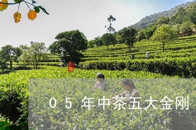 05年中茶五大金刚/2023041628148