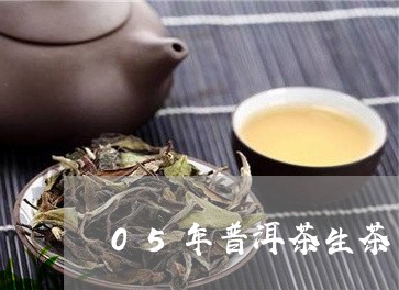 05年普洱茶生茶/2023041137249