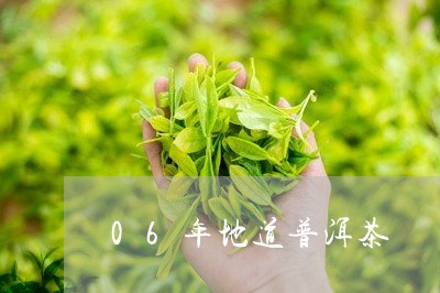 06年地道普洱茶/2023033194280