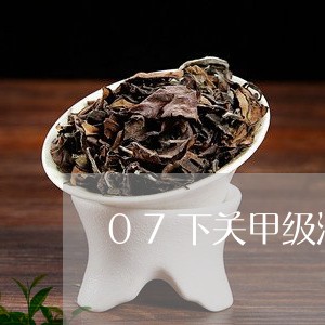 07下关甲级沱茶/2023032507370