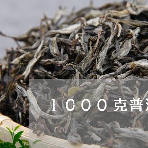 1000克普洱茶/2023041038373