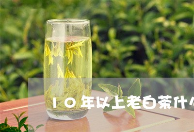 10年以上老白茶什么味道/2023033002938