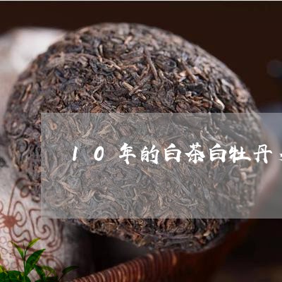 10年的白茶白牡丹多少钱/2023033028379