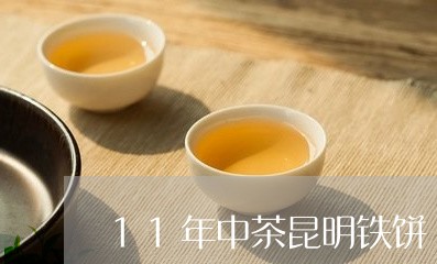 11年中茶昆明铁饼/2023041704826