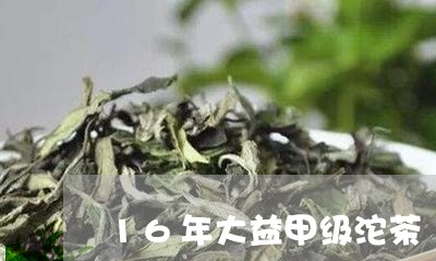 16年大益甲级沱茶/2023032281715