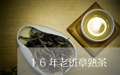 16年老班章熟茶/2023032986257