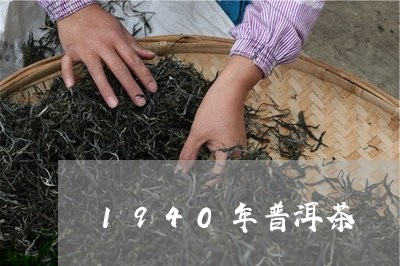 1940年普洱茶/2023041067260