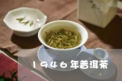 1946年普洱茶/2023031741736