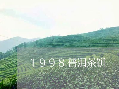 1998普洱茶饼/2023041195047