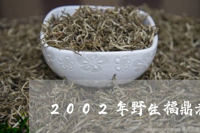 2002年野生福鼎老白茶/2023033053815