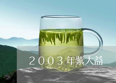 2003年紫大益/2023032688280