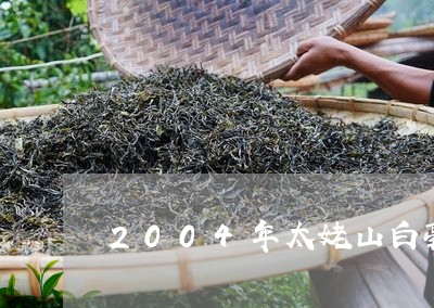 2004年太姥山白毫银针/2023033037159