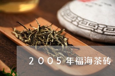 2005年福海茶砖/2023032094837