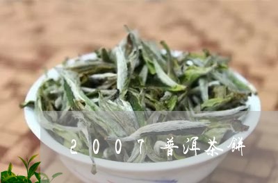 2007普洱茶饼/2023041044938