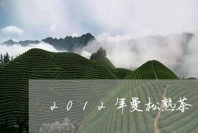 2012年曼松熟茶/2023031896249