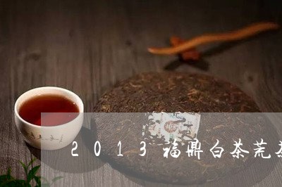 2013福鼎白茶荒茶贡眉/2023033109694