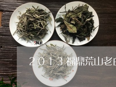 2013福鼎荒山老白茶饼/2023033123253