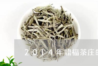 2014年鼎福茶庄的白茶/2023033177058