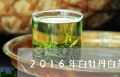 2016年白牡丹白茶价格/2023033017181