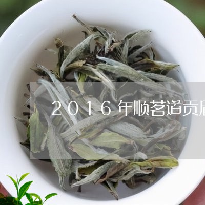 2016年顺茗道贡眉价格/2023033142724