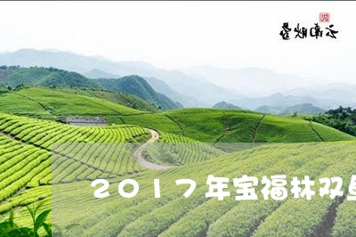 2017年宝福林双鱼白茶/2023033078482