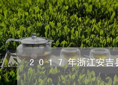 2017年浙江安吉县白茶/2023033079612