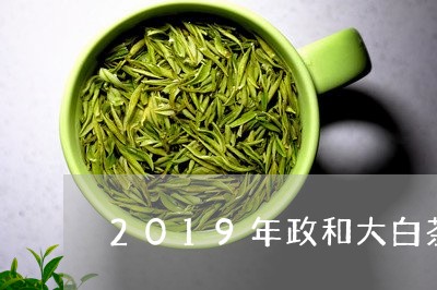 2019年政和大白茶品质/2023033028504