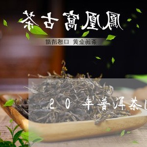 20年普洱茶图片/2023041087069