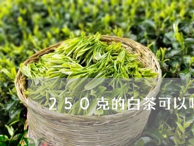 250克的白茶可以喝多久/2023033088492