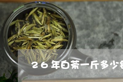 26年白茶一斤多少钱一斤/2023033160593