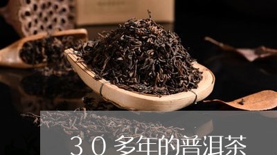 30多年的普洱茶/2023041030503