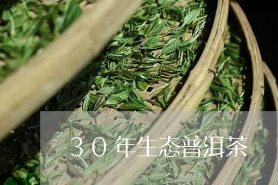 30年生态普洱茶/2023033086129