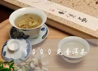 6000克普洱茶/2023041077481