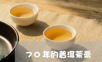 70年的普洱茶膏/2023040163948