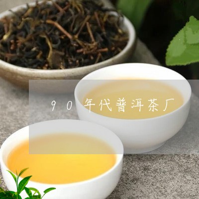 90年代普洱茶厂/2023033020583