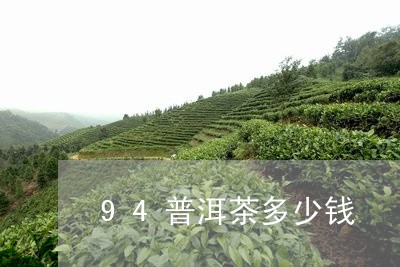 94普洱茶多少钱/2023031773937