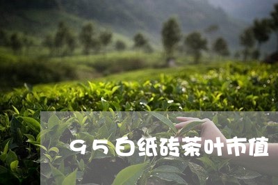 95白纸砖茶叶市值/2023032295268