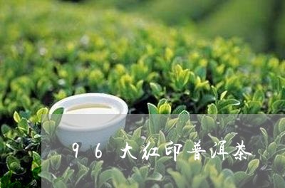 96大红印普洱茶/2023033028402