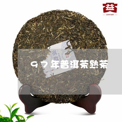 97年普洱茶熟茶/2023041199393