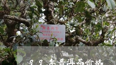 99年普洱茶价格/2023041252695