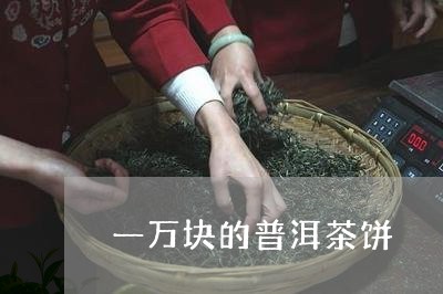 一万块的普洱茶饼/2023041397573