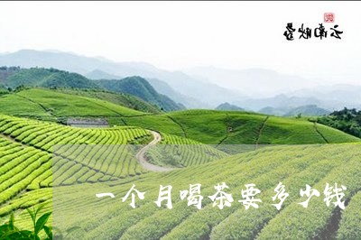 一个月喝茶要多少钱/2023032052716