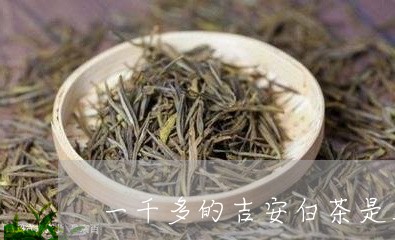 一千多的吉安白茶是真的吗/2023040179483