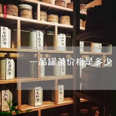 一品罐茶价格是多少/2023032104150