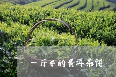 一斤半的普洱茶饼/2023033019503