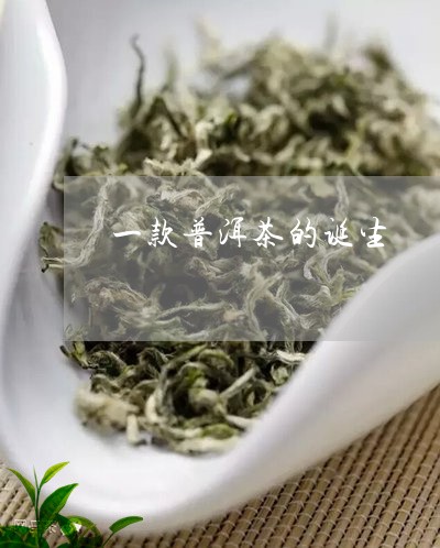 一款普洱茶的诞生/2023031696030