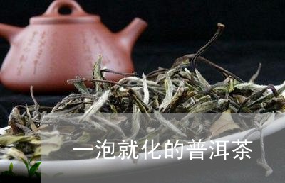 一泡就化的普洱茶/2023033076371