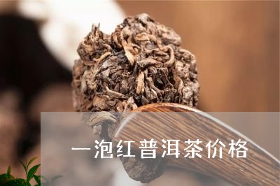 一泡红普洱茶价格/2023033124948