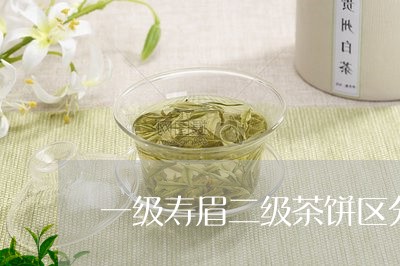 一级寿眉二级茶饼区分图解/2023033190703